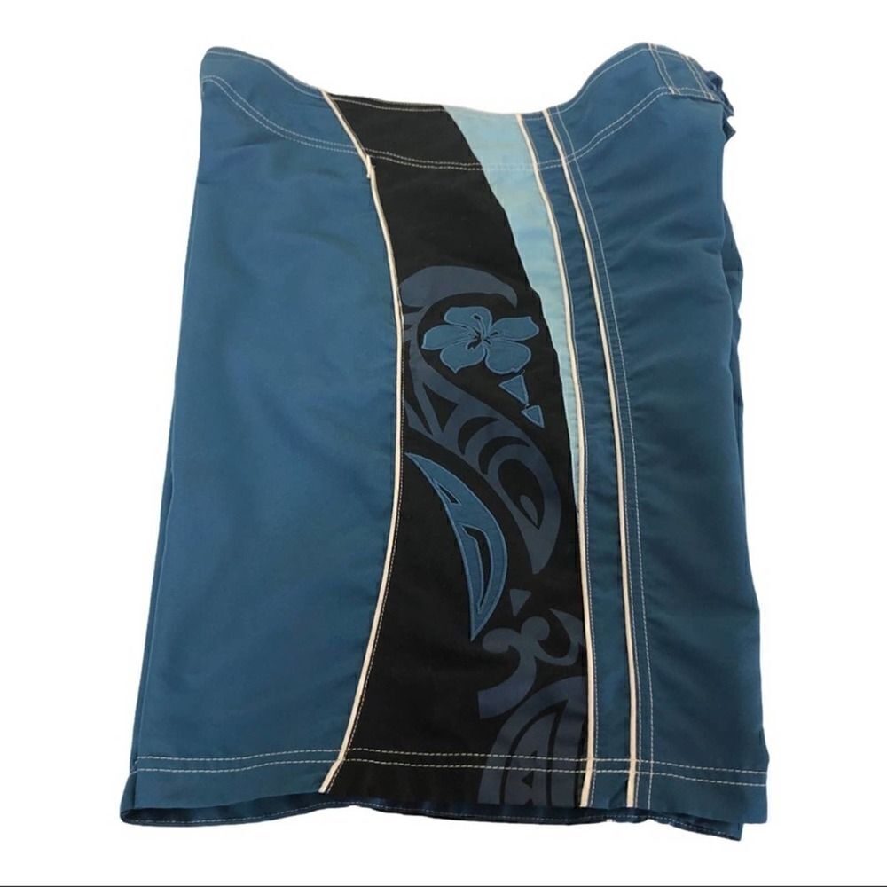 Speedo Blue Swim Trunks - Picture 3 of 8